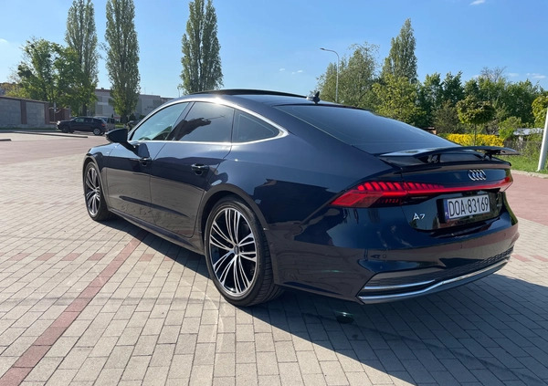 Audi A7 cena 209000 przebieg: 31000, rok produkcji 2019 z Wrocław małe 742